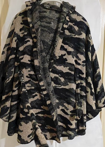 Kahverengi Kamuflaj Desenli  Panço - Görsel 7