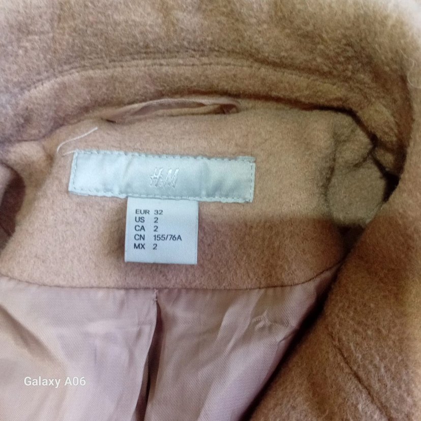 Bej Uzun Kemerli Kadın Kaban - Görsel 3