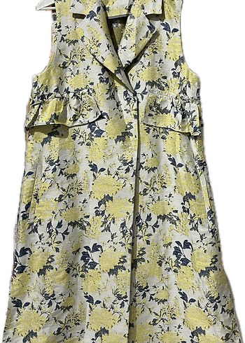 Çiçek Desenli yelek - Görsel 4