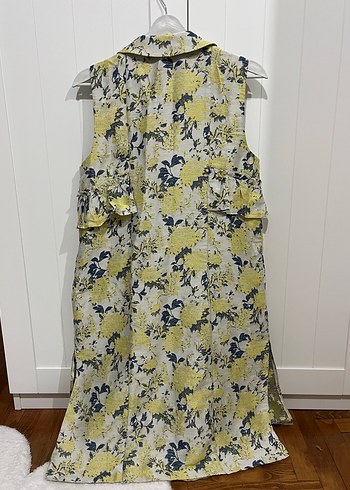 Çiçek Desenli yelek - Görsel 2