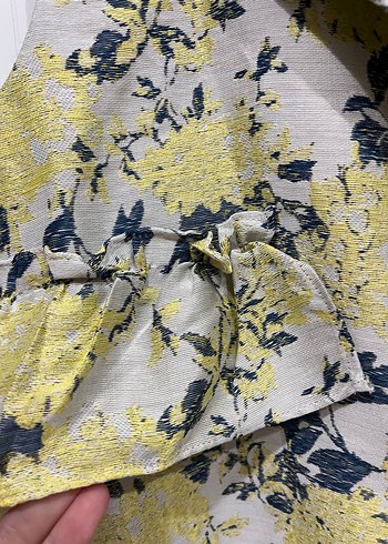 Çiçek Desenli yelek - Görsel 6