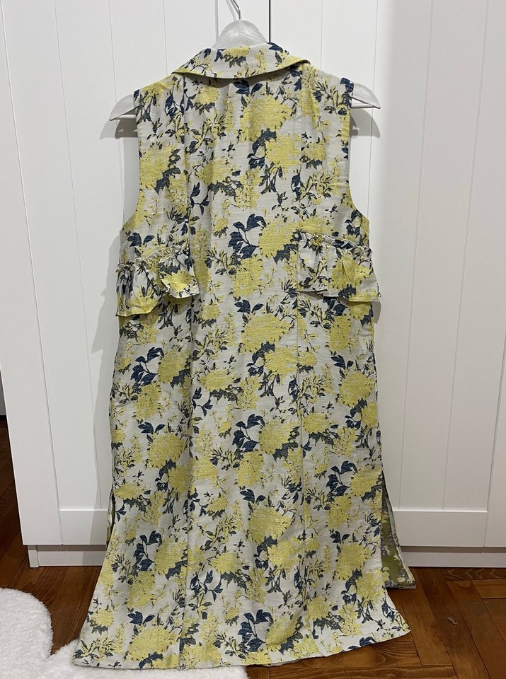 Çiçek Desenli yelek - Görsel 2