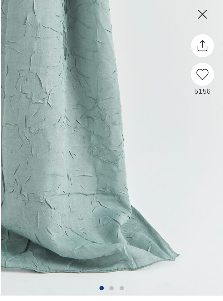 Su yeşili bambu şal - Görsel 2