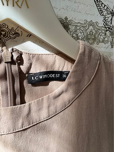 36 Beden camel Renk Pamuk tunik