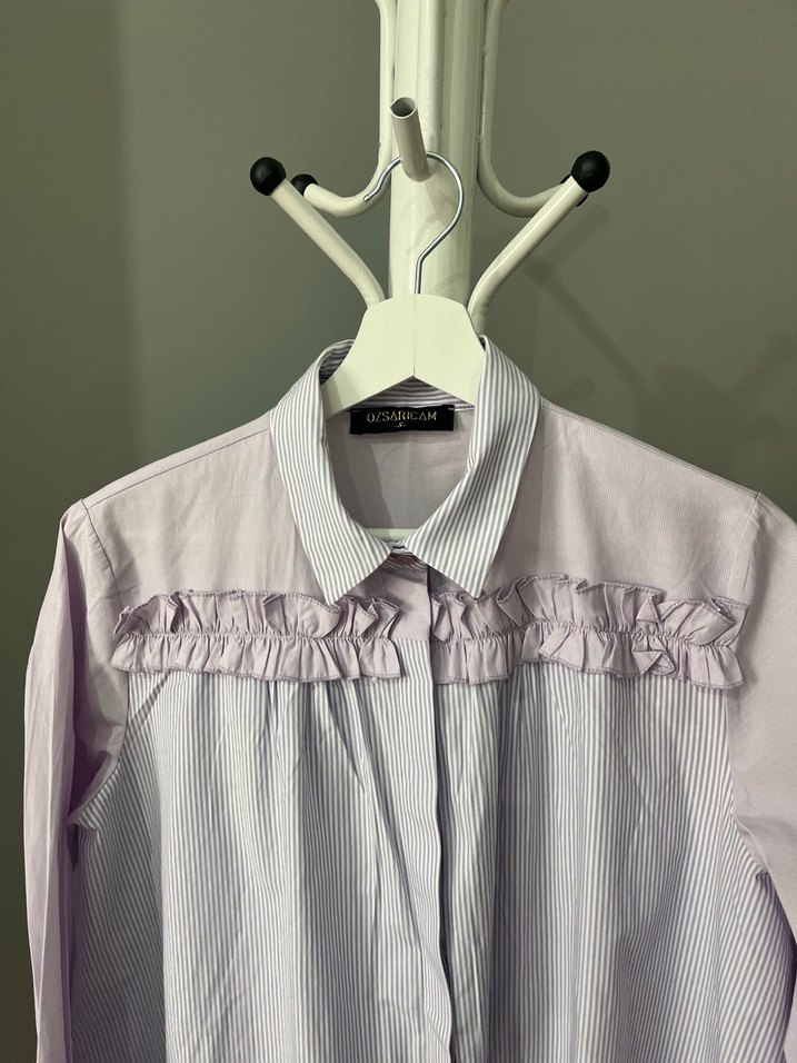 Özsarıçam gömlek tunik - Görsel 5