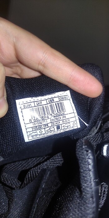 41 Beden siyah Renk U.S Polo Assn 41 Numara Siyah