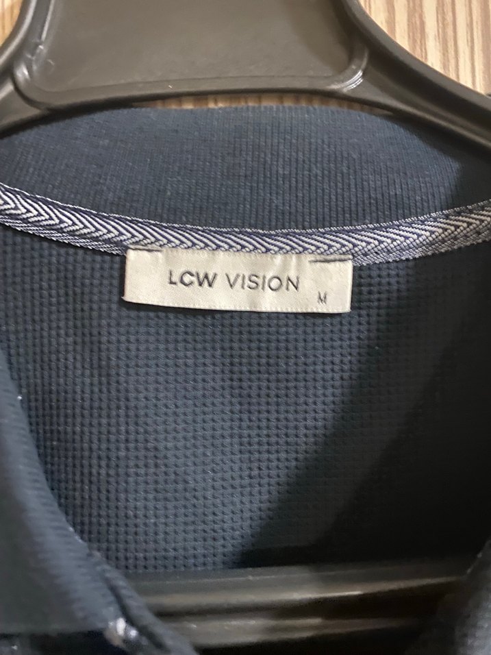 Erkek Lacivert Polo Yaka Kısa Kollu Tişört - Görsel 2