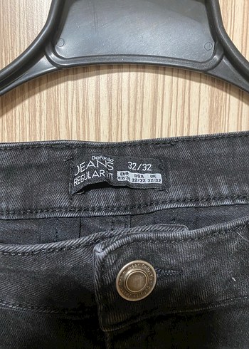 Siyah Regular Fit Erkek Kot Pantolon - Görsel 2