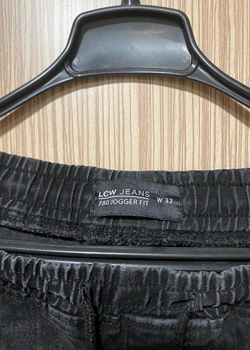 Siyah Rahat Kesim Erkek Kot Pantolon - Görsel 2