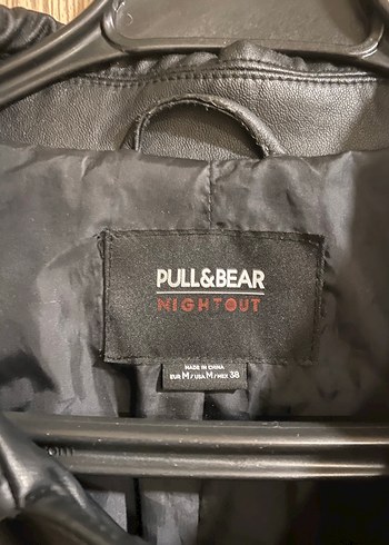 Siyah Düğmeli Deri unisex Ceket - Görsel 2