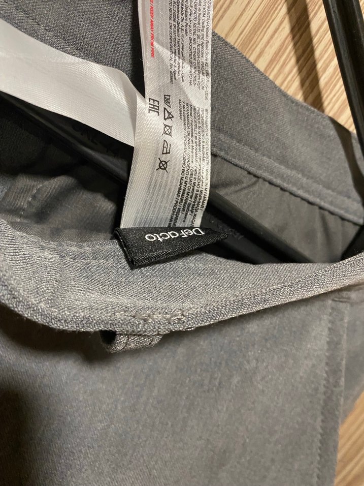 Gri Pilili Erkek kumaş Pantolon - Görsel 3