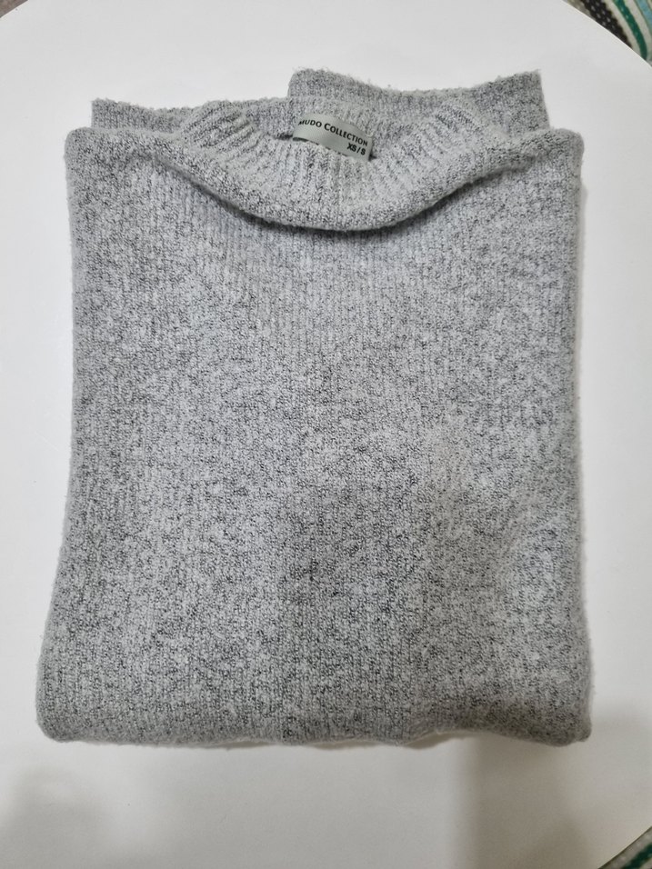 Kadın Örgü Yarım Balıkçı Kazak - Görsel 2