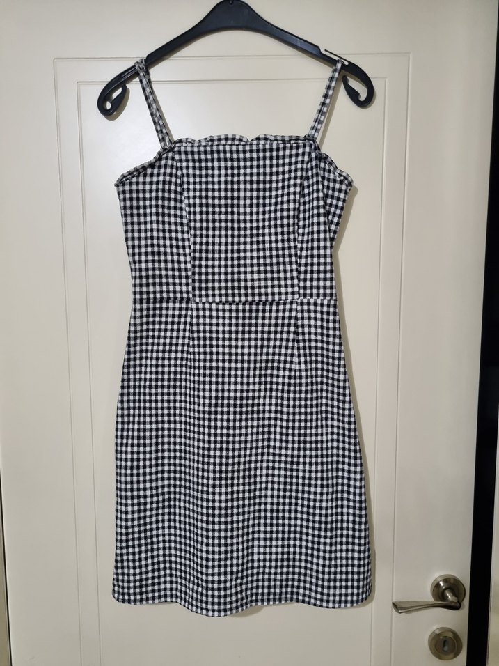 Askılı Mini Elbise - Görsel 2