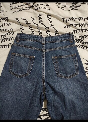 26 Beden lacivert Renk topshop mom jean