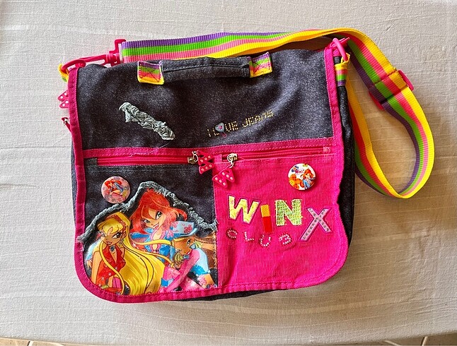 winx postacı çanta