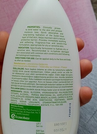 Zara Cetaphil Cilt Nemlendiricisi