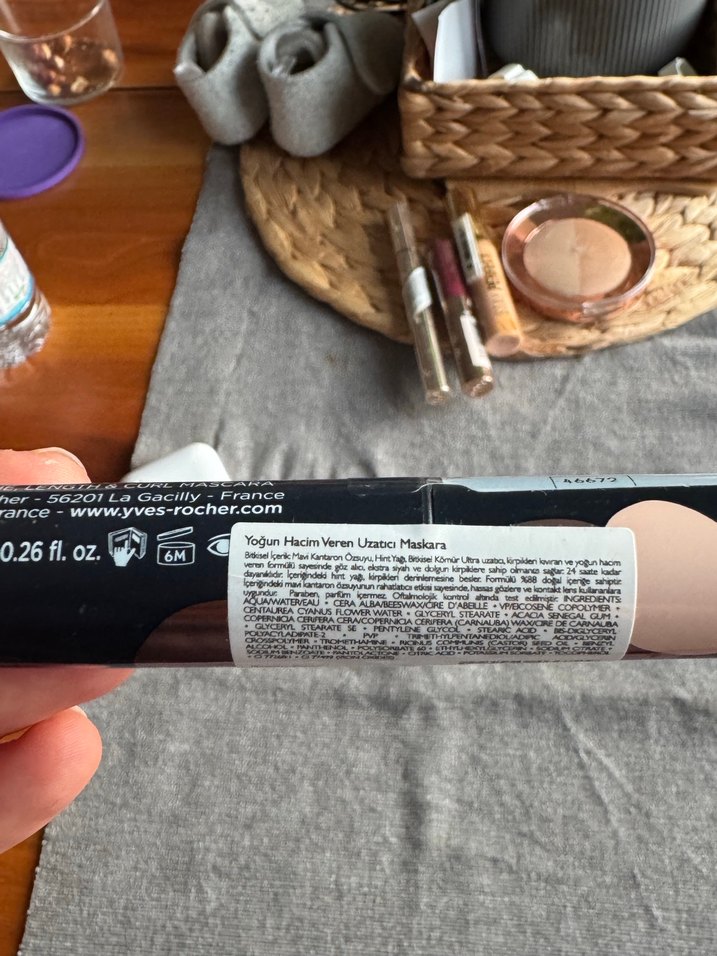 Yves Rocher Çok Renkli siyah  Maskara - Görsel 2