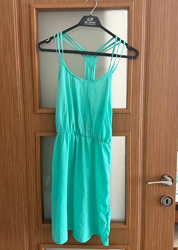 Penti Mint Sırt Detaylı Elbise - Görsel 3