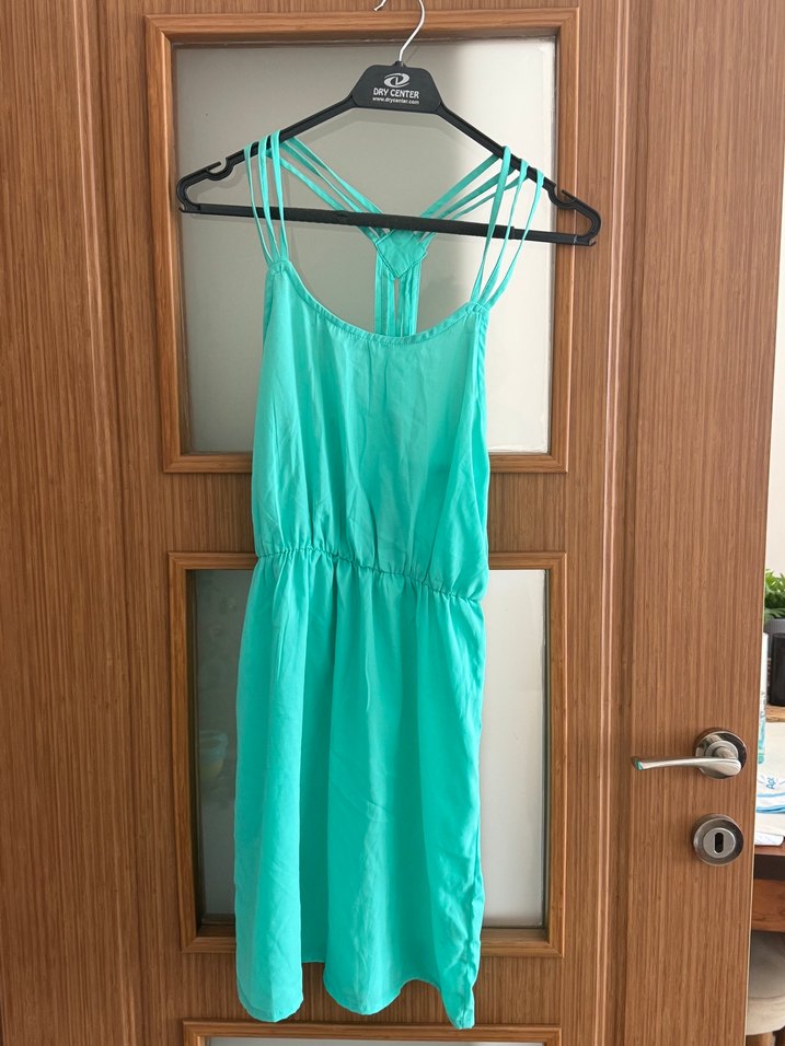 Penti Mint Sırt Detaylı Elbise - Görsel 3