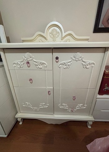 LAKE KAPLAMALI KREM RENK DESENLİ ÇOCUK ODASI TAKIMI - Görsel 11