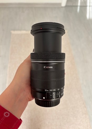 Canon EFs 18-135mm Siyah Kamera Lens - Görsel 3