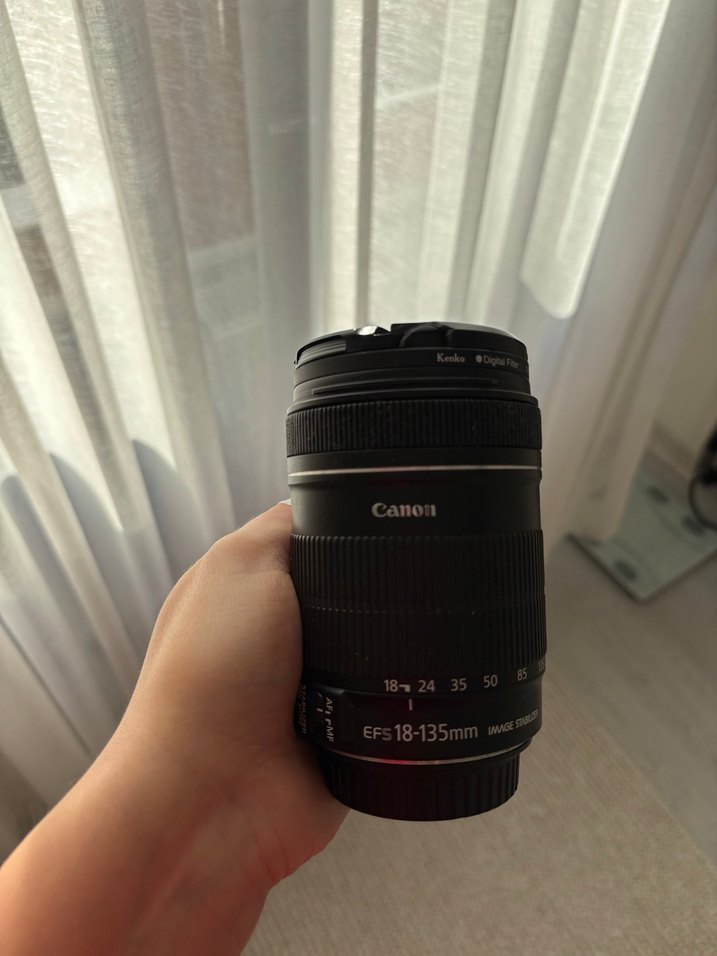 Canon EFs 18-135mm Siyah Kamera Lens - Görsel 5