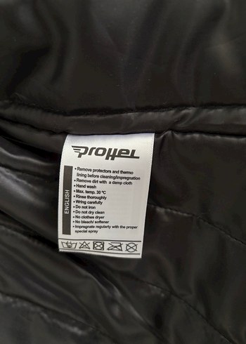 PROHEL SIRT OMUZ VE DİRSEK KORUMALI KADIN MONT - Görsel 7