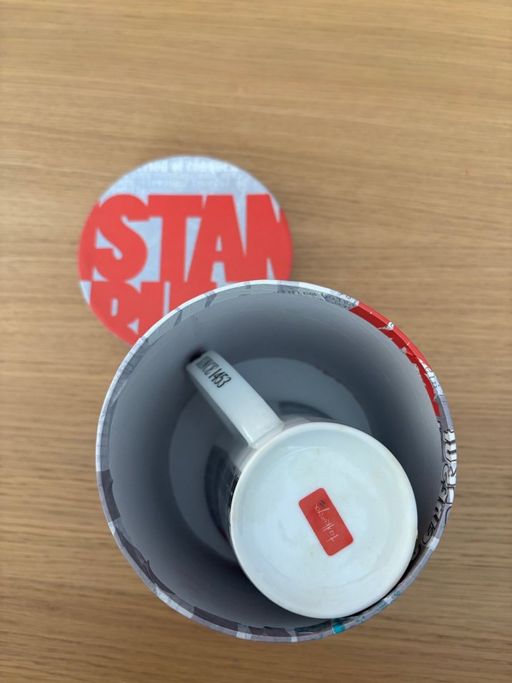 BASKILI KAMPLUMBAĞA TERBİYECİSİ KUPA MUG - Görsel 4