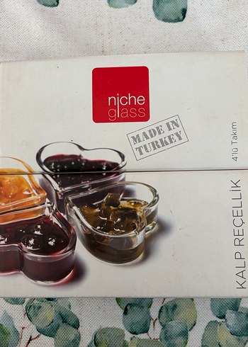 KALPLİ ŞEKİLLİ REÇELLİK 4LÜ TAKIM - Görsel 2