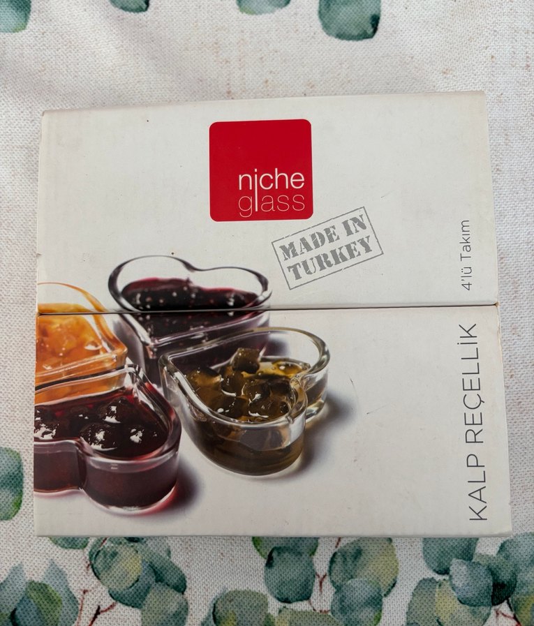 KALPLİ ŞEKİLLİ REÇELLİK 4LÜ TAKIM - Görsel 2