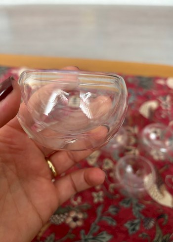 5Lİ ÇİFT KATMANLI KAHVE YANI SUNUMLUK - Görsel 4