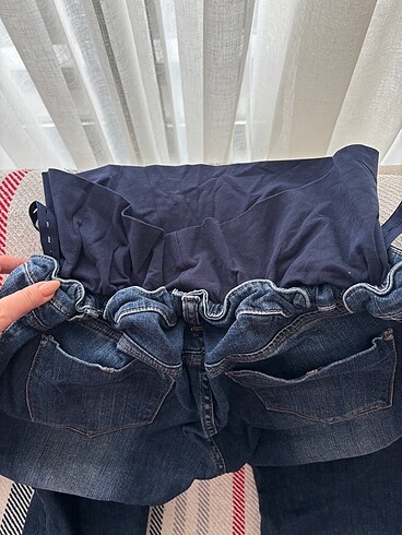 46 Beden lacivert Renk KOT HAMİLE PANTOLONU