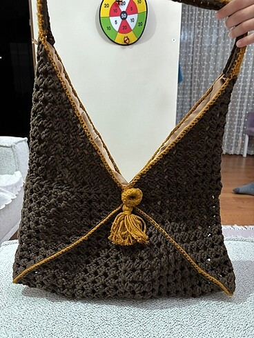 HAND MADE DETAYLI EL ÇANTASI