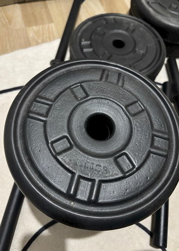 Beden 40 kg Ağırlık seti