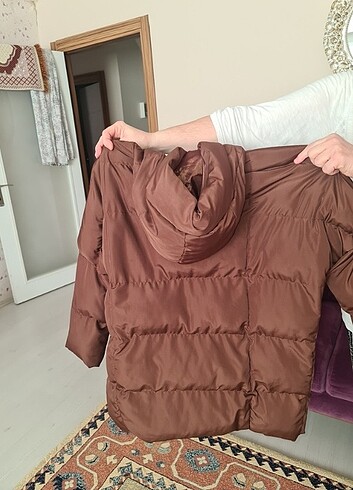 Diğer Kahve rengi Şişme mont