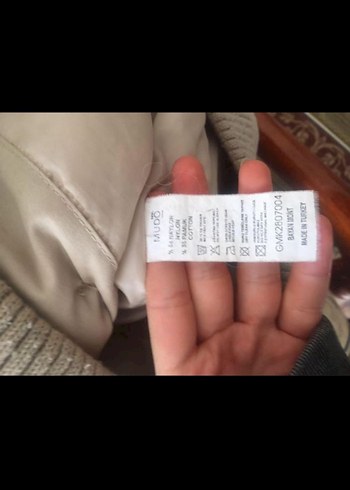 Mudo Düğmeli Bej Kadın Ceket