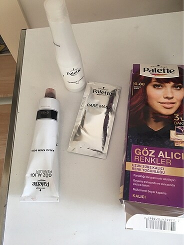 Palette 6-88 Yoğun Kızıl Saç Boyası - Görsel 3