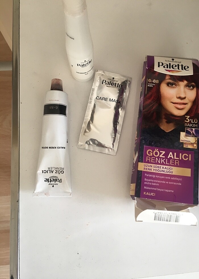 Palette 6-88 Yoğun Kızıl Saç Boyası - Görsel 2