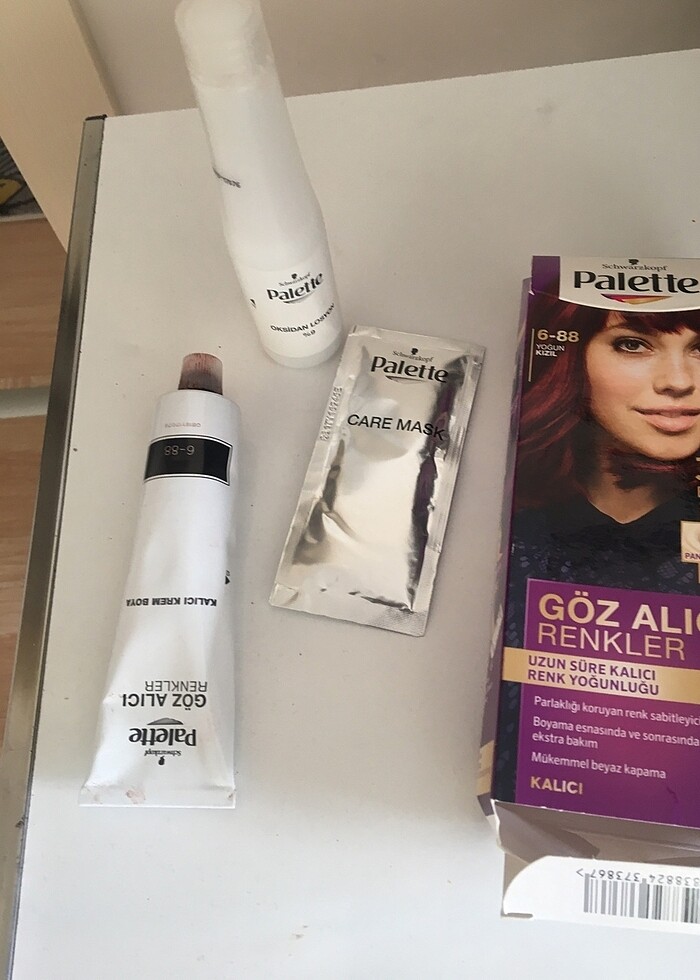 Palette 6-88 Yoğun Kızıl Saç Boyası - Görsel 3