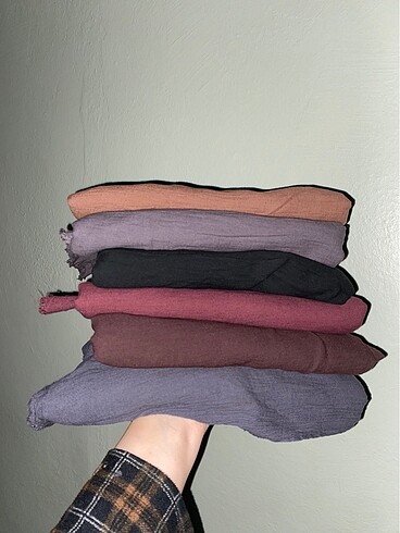 fresh scarfs organik pamuk şal
