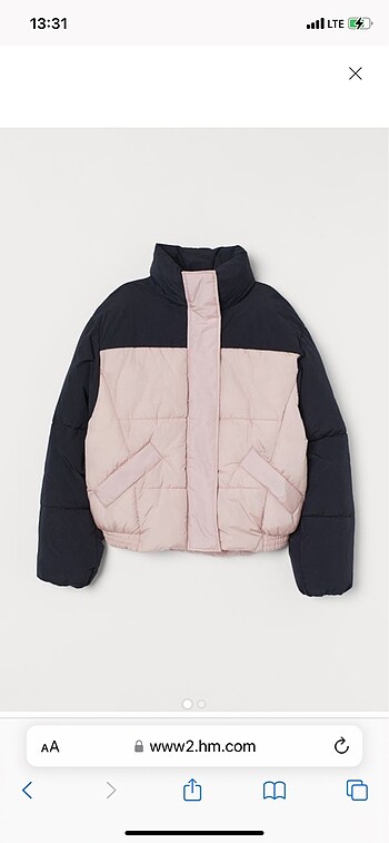 H&M Blok Renkli Mont