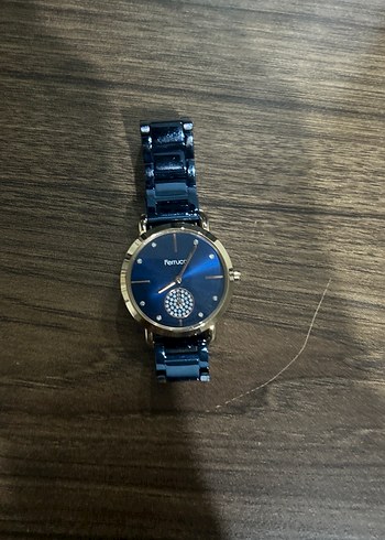Fermucci Kadın Mavi Minimalist Saat