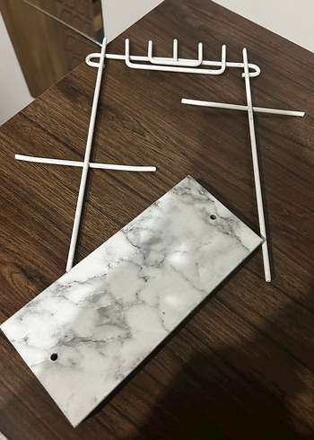 Beyaz Metal Makyaj Organizeri - Görsel 4