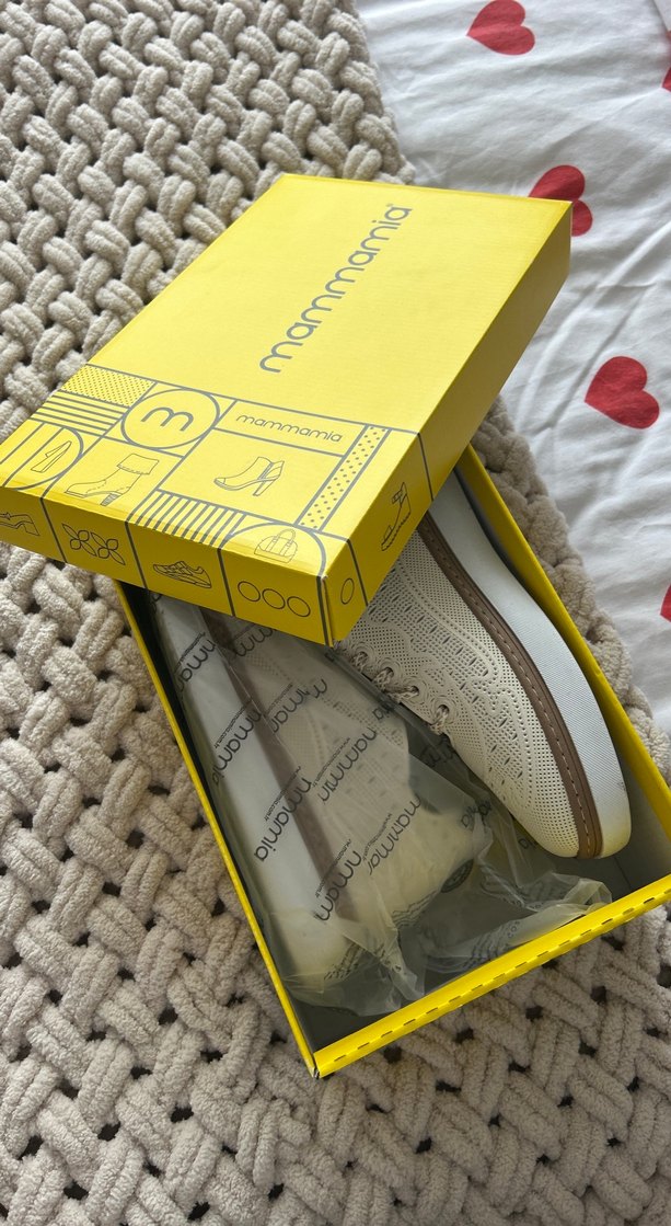 Gri Beyaz Dolgu Topuklu Bağcıklı Kadın Spor Ayakkabı - Görsel 5