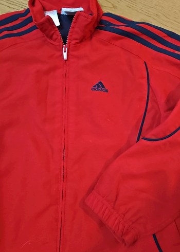 Erkek Çocuk Kırmızı Fermuarlı Sweatshirt