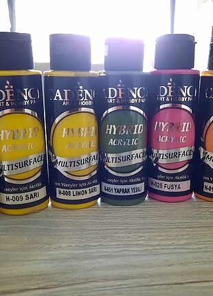 CADENCE AKRİLİK BOYALAR 70ML