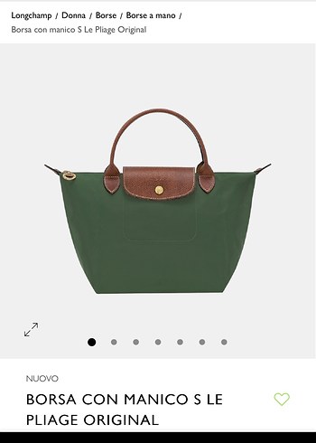 Longchamp Le Pliage S Kısa sap