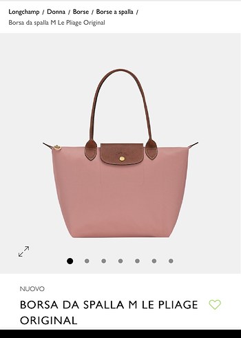 Longchamp Le Pliage Orijinal m boy uzun sap