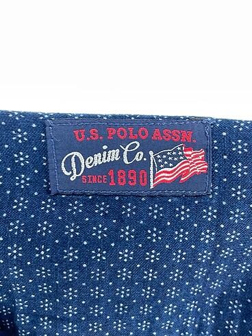 38 Beden lacivert Renk U.S Polo Assn. Gömlek %70 İndirimli.