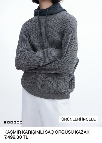 H&M Kaşmir kazak